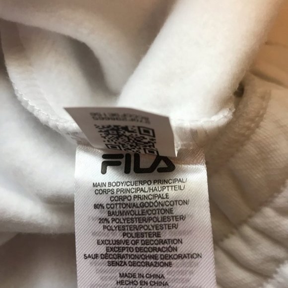 FILA- 1/4 Zip Pullover Logo Sweatshirt- NWT - Picture 5 of 10
